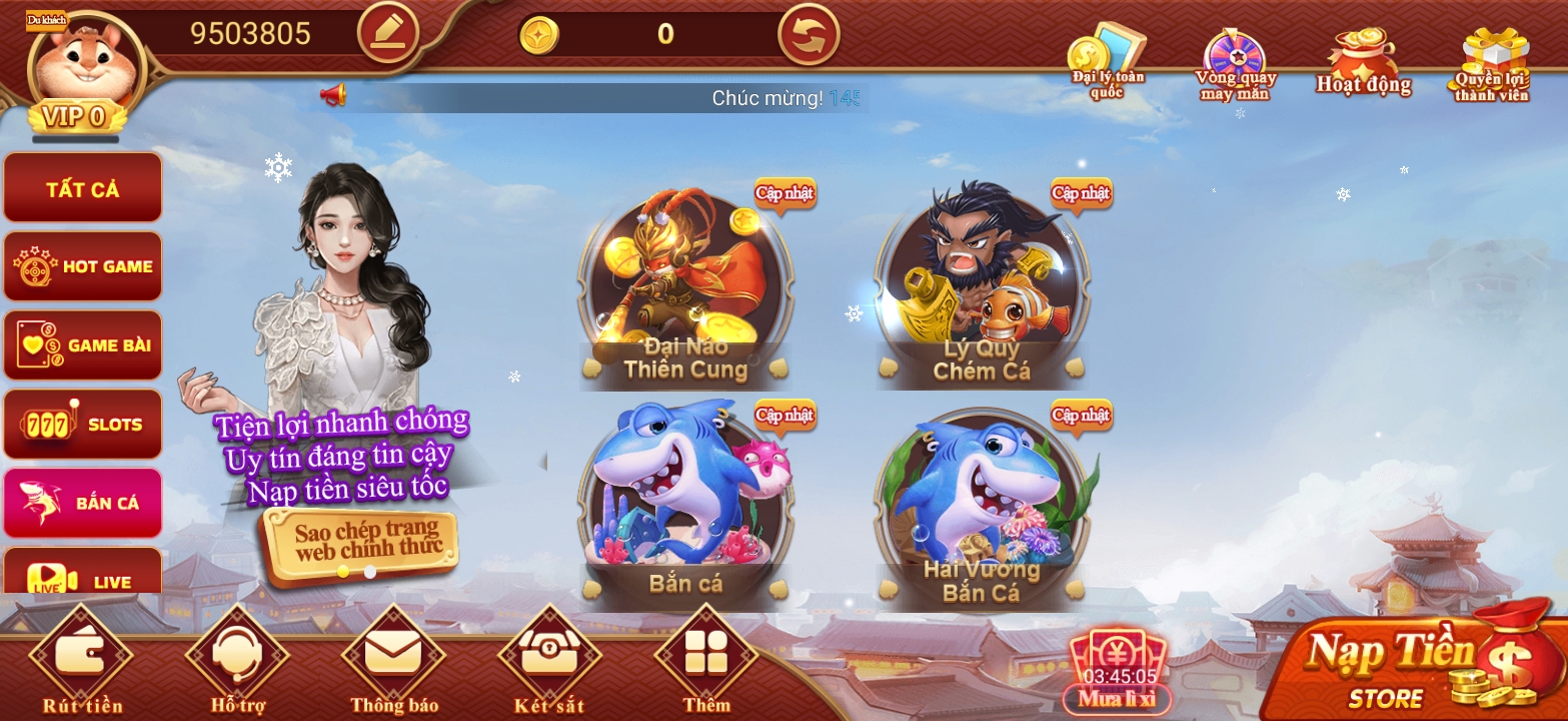 Bắn Cá CF68