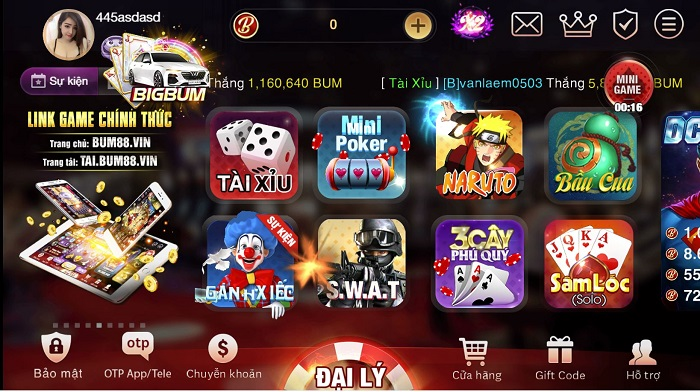 Tổng hợp trò chơi chất lượng tại BUM88